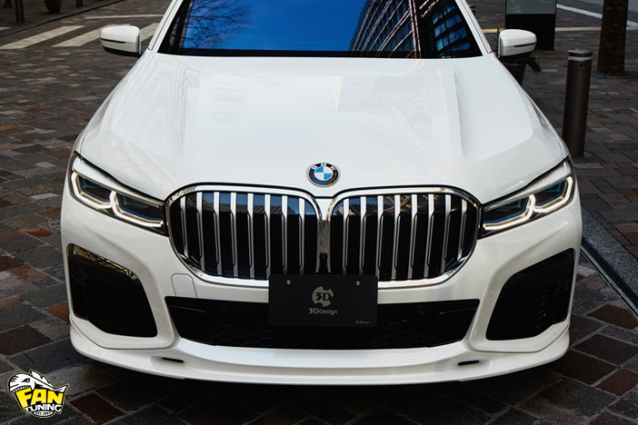Аэродинамический обвес 3D Design на БМВ (BMW) 7 серии G11/G12 рестайлинг 2019+