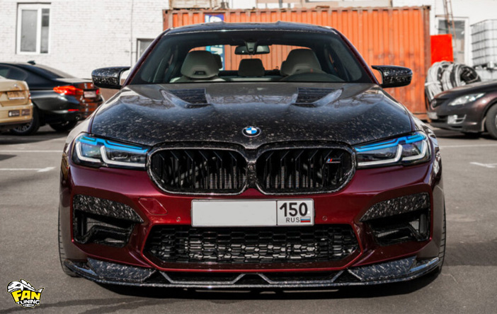 Карбоновый капот на БМВ (BMW) 5 G30 и M5 F90