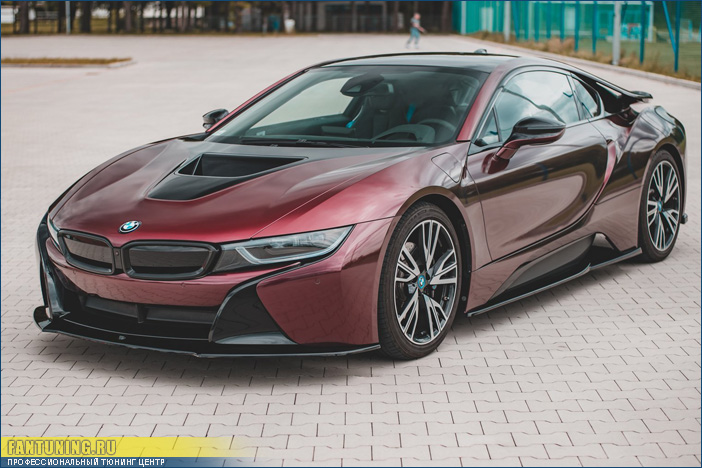 Аэродинамический обвес на БМВ (BMW) i8