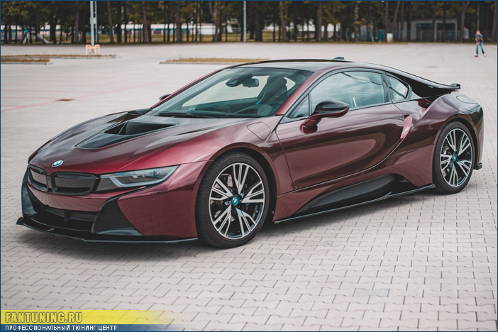 Аэродинамический обвес на БМВ (BMW) i8