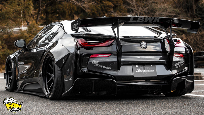 Аэродинамический обвес Liberty Walk на БМВ (BMW) i8