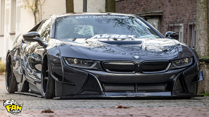 Аэродинамический обвес Liberty Walk на БМВ (BMW) i8