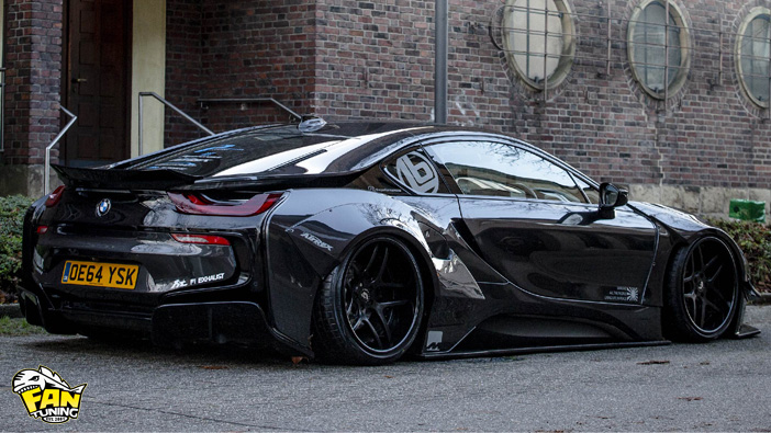 Аэродинамический обвес Liberty Walk на БМВ (BMW) i8