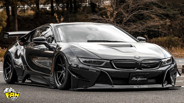 Аэродинамический обвес Liberty Walk на БМВ (BMW) i8