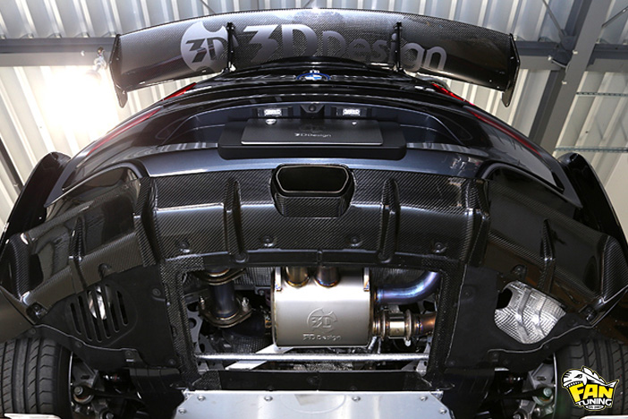 Аэродинамический обвес 3D Design на БМВ (BMW) i8