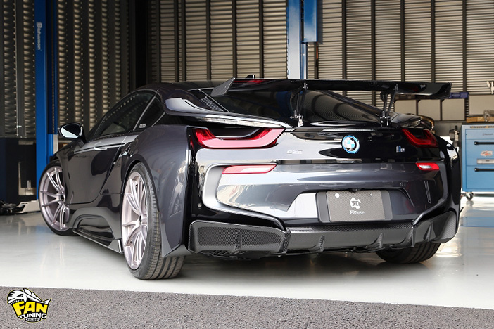 Аэродинамический обвес 3D Design на БМВ (BMW) i8