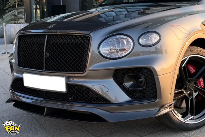 Аэродинамический обвес на Бентли Бентайга (Bentley Bentayga) рестайлинг 2020 года