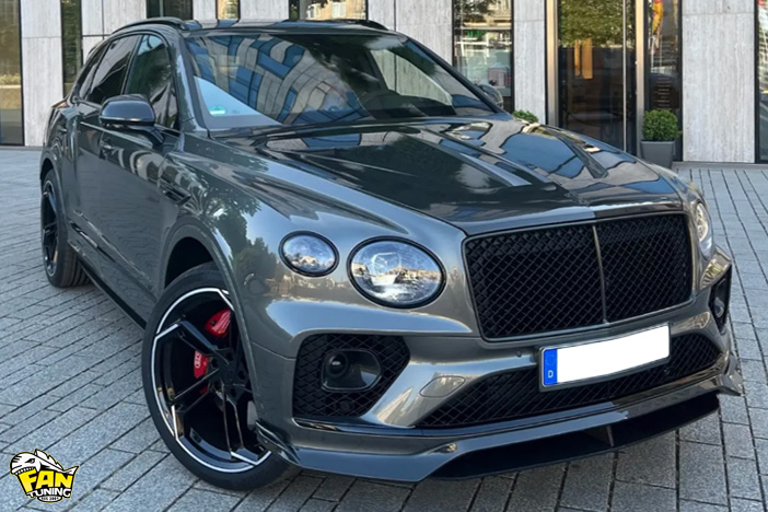 Аэродинамический обвес на Бентли Бентайга (Bentley Bentayga) рестайлинг 2020 года