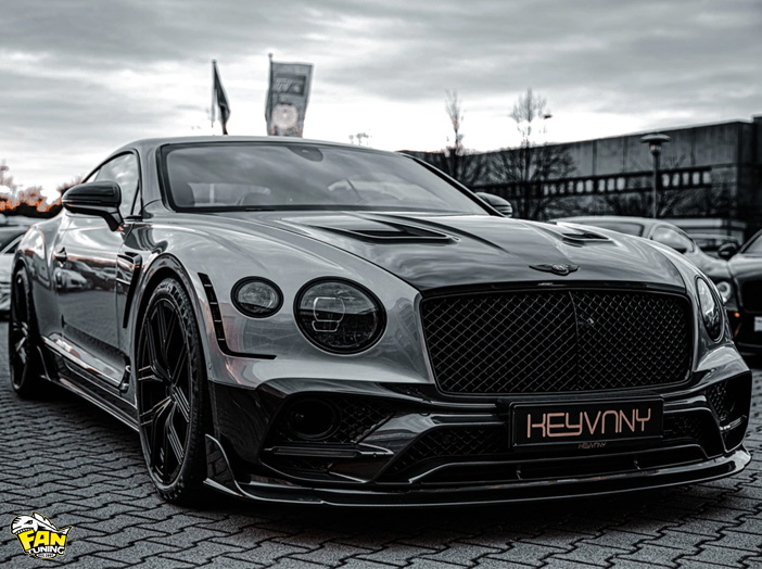 Аэродинамический обвес Кейвани (Keyvany) на Бентли (Bentley) Continental GT