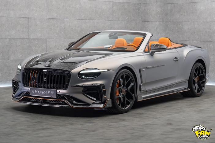 Карбоновый тюнинг от Менсори (Mansory) на Бентли Континенталь (Bentley Continental) GT 4