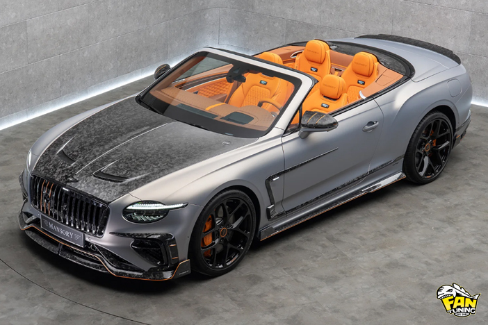 Карбоновый тюнинг от Менсори (Mansory) на Бентли Континенталь (Bentley Continental) GT 4