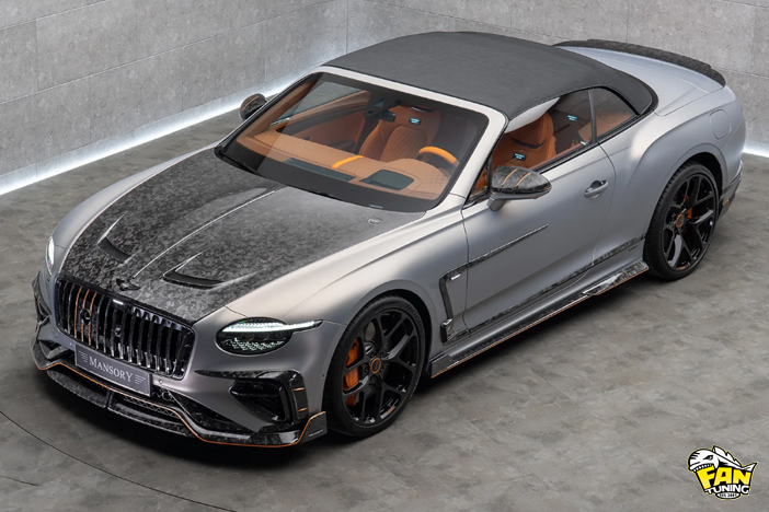 Карбоновый тюнинг от Менсори (Mansory) на Бентли Континенталь (Bentley Continental) GT 4