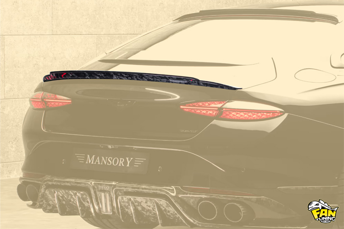Карбоновый тюнинг от Менсори (Mansory) на Бентли Континенталь (Bentley Continental) GT 4