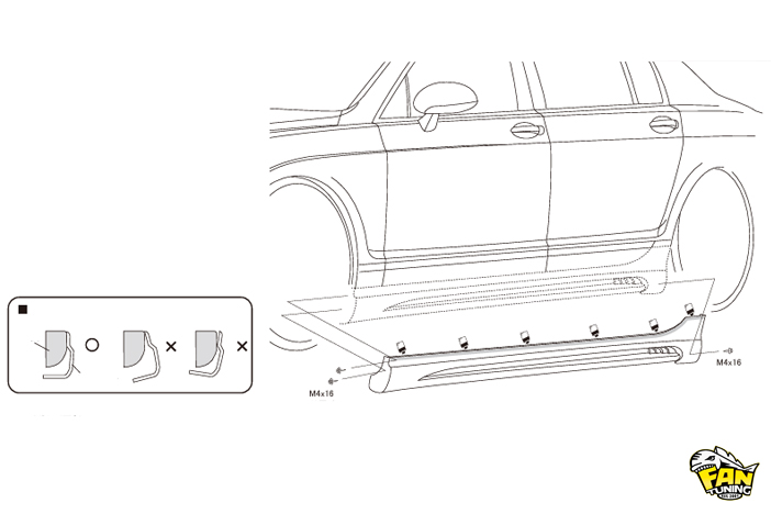 Аэродинамический обвес ВАЛД (WALD) на Бентли (Bentley) Flying Spur