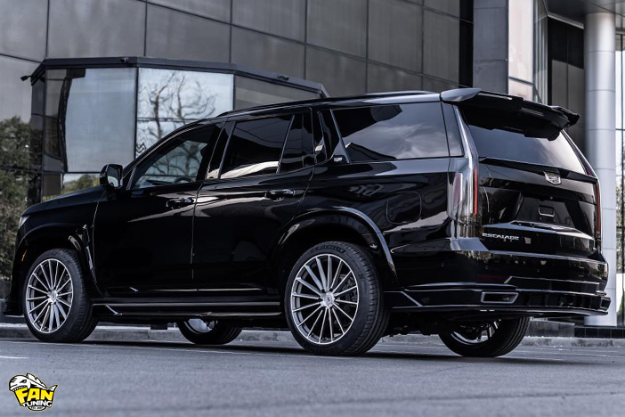 Аэродинамический обвес Мириада (Miriada) на Кадиллак Эскалейд 5 (Cadillac Escalade V)