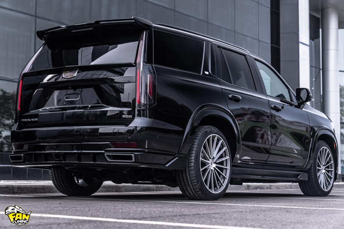 Аэродинамический обвес Мириада (Miriada) на Кадиллак Эскалейд 5 (Cadillac Escalade V)