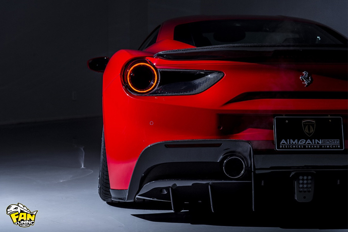 Аэродинамический обвес от японского тюнинг-ателье AIMGAIN на 