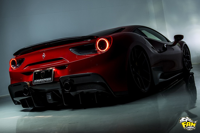 Аэродинамический обвес от японского тюнинг-ателье AIMGAIN на 