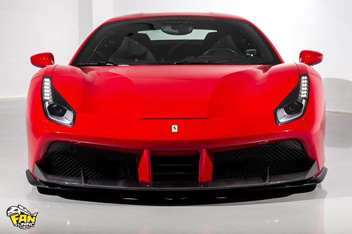 Аэродинамический обвес от японского тюнинг-ателье AIMGAIN на Феррари (Ferrari) 488 GTB