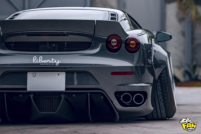 Аэродинамический обвес Liberty Walk на Феррари (Ferrari) F430