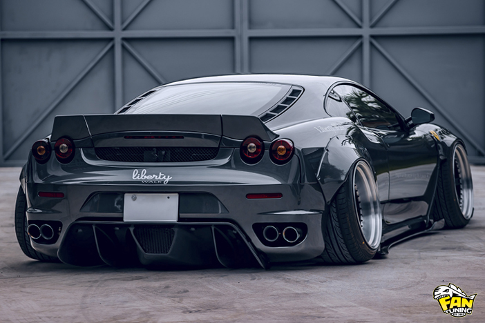 Аэродинамический обвес Liberty Walk на Феррари (Ferrari) F430