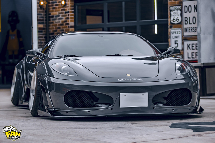 Аэродинамический обвес Liberty Walk на Феррари (Ferrari) F430