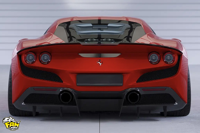 Спойлер на багажник на Феррари (Ferrari) F8 Tributo/Spider