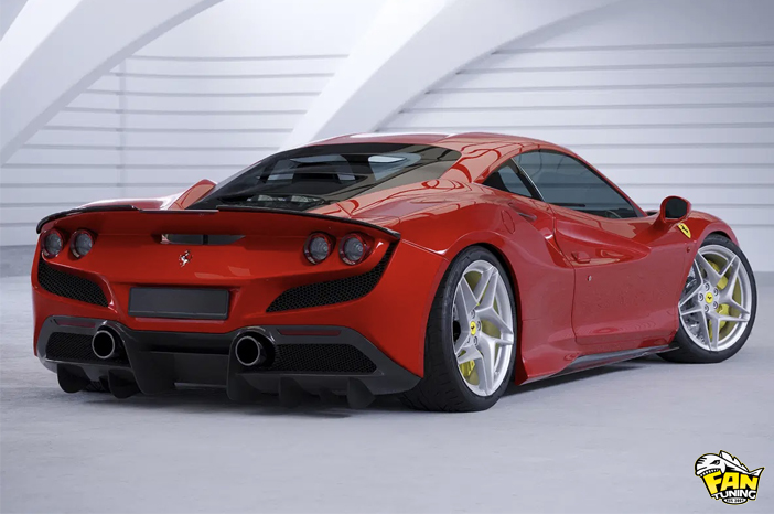 Спойлер на багажник на Феррари (Ferrari) F8 Tributo/Spider
