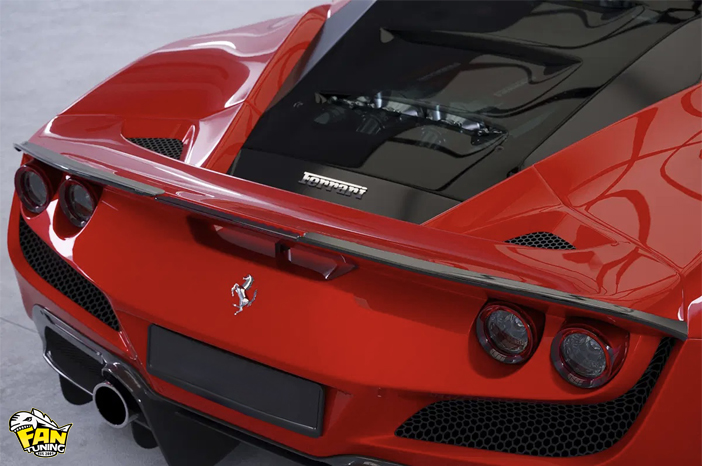 Спойлер на багажник на Феррари (Ferrari) F8 Tributo/Spider
