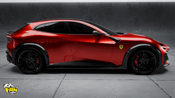 Аэродинамический обвес RD на Феррари Пуросанг (Ferrari Purosangue)