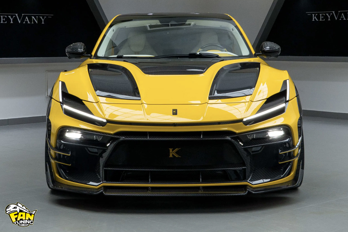 Аэродинамический обвес от тюнинг-ателье Кейвани (Keyvany) на Ferrari Purosangue