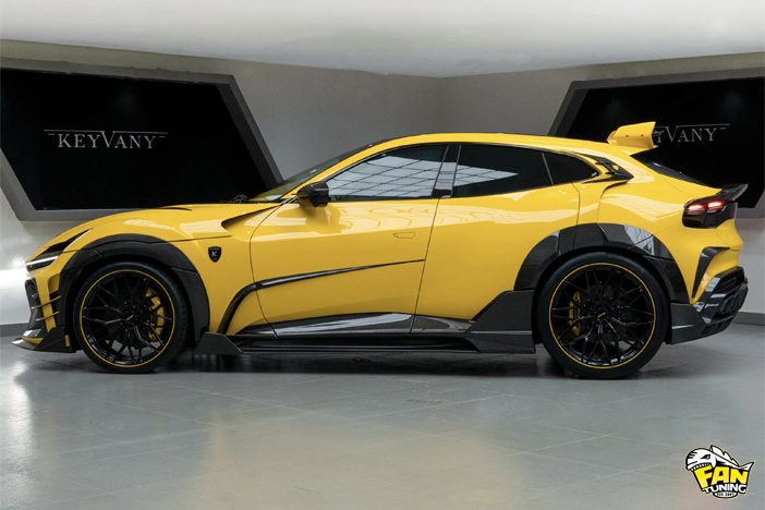 Аэродинамический обвес от тюнинг-ателье Кейвани (Keyvany) на Ferrari Purosangue