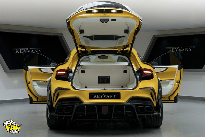 Аэродинамический обвес от тюнинг-ателье Кейвани (Keyvany) на Ferrari Purosangue