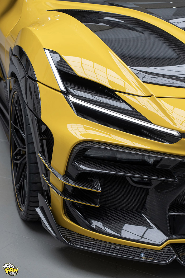 Аэродинамический обвес от тюнинг-ателье Кейвани (Keyvany) на Ferrari Purosangue