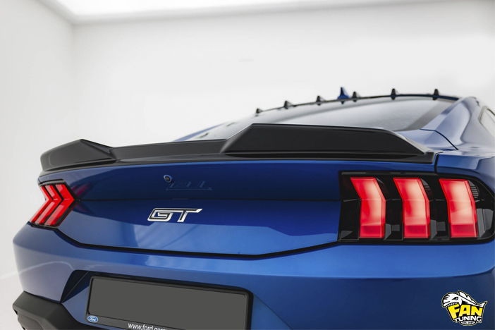 Спойлер на крышку багажника на Форд Мустанг (Ford Mustang) 2024 модельного года 