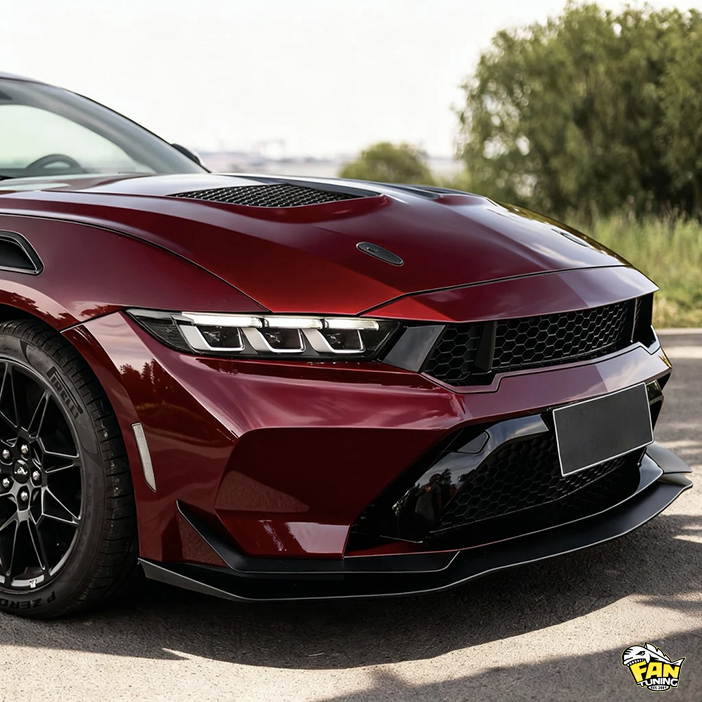 Передний бампер в стиле S650 GTD на Форд Мустанг (Ford Mustang) 2024+