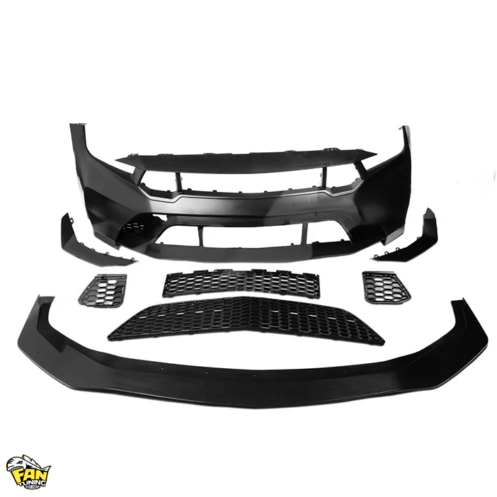 Передний бампер в стиле S650 GTD на Форд Мустанг (Ford Mustang) 2024+