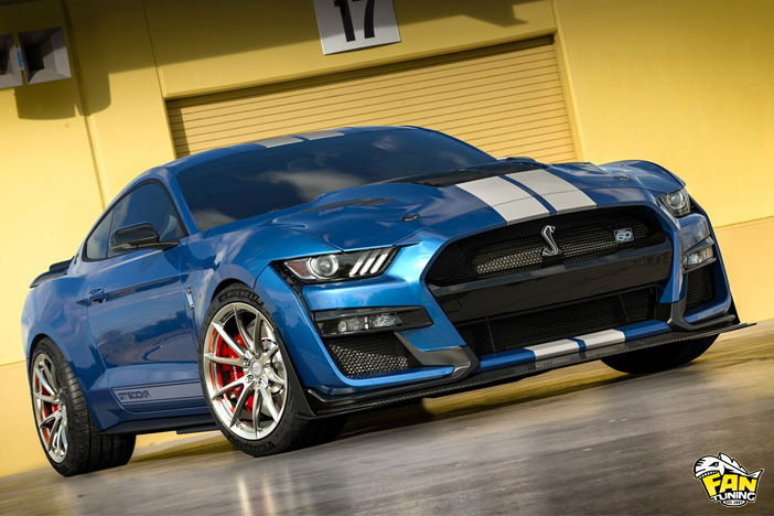 Капот Shelby GT500KR (King of the Road) на Форд Мустанг (Ford Mustang) 2014-2017 г.в.