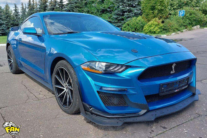 Аэродинамический обвес Шелби (Shelby) GT500 на Форд Мустанг (Ford Mustang) 2017-2022 г.в.