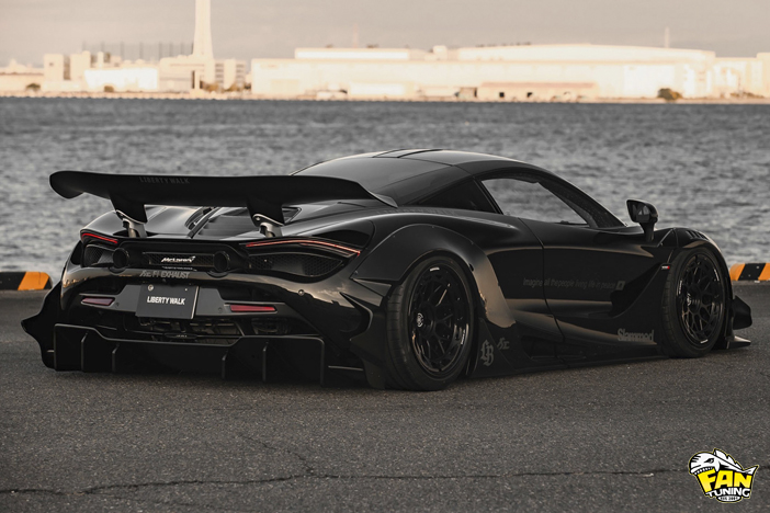 Аэродинамический обвес на Макларен (Mclaren) 720S от японского тюнинг-ателье Liberty Walk