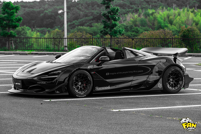 Аэродинамический обвес на Макларен (Mclaren) 720S от японского тюнинг-ателье Liberty Walk
