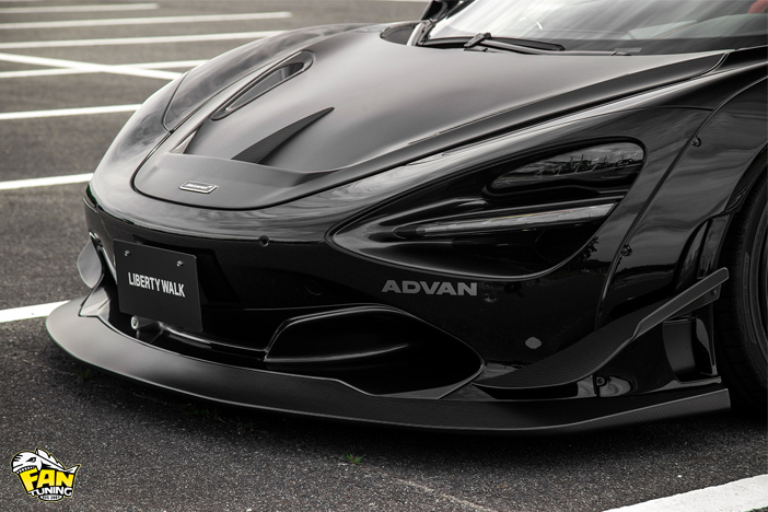 Аэродинамический обвес на Макларен (Mclaren) 720S от японского тюнинг-ателье Liberty Walk