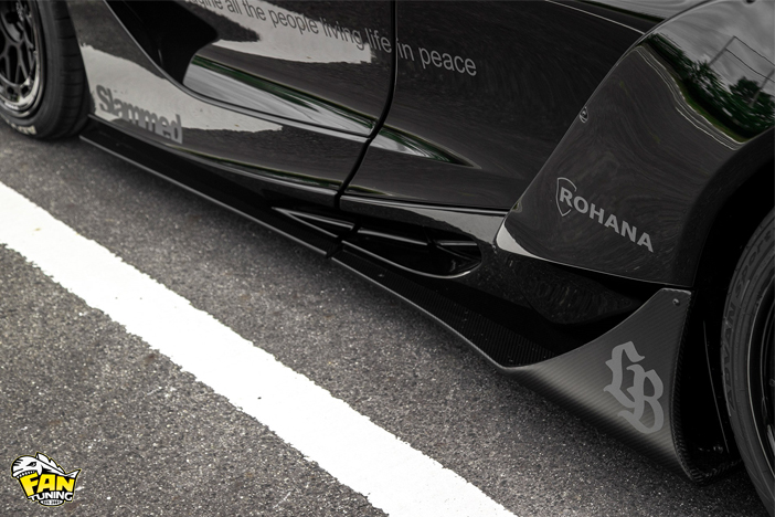 Аэродинамический обвес на Макларен (Mclaren) 720S от японского тюнинг-ателье Liberty Walk