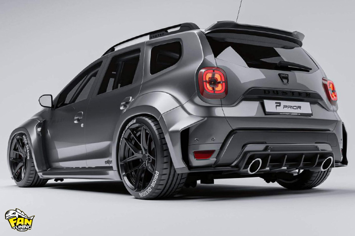 Обвес Widebody на Dacia (Renault) Duster от Prior Design