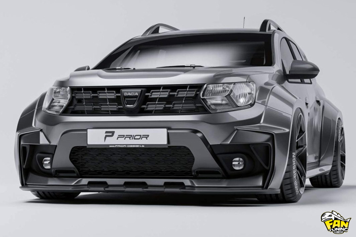 Обвес Widebody на Dacia (Renault) Duster от Prior Design