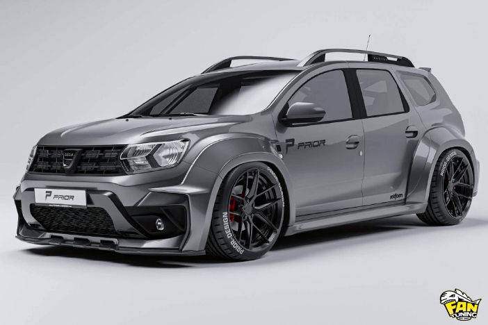 Обвес Widebody на Dacia (Renault) Duster от Prior Design