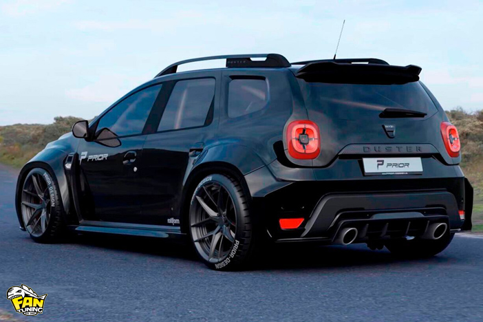 Обвес Widebody на Dacia (Renault) Duster от Prior Design