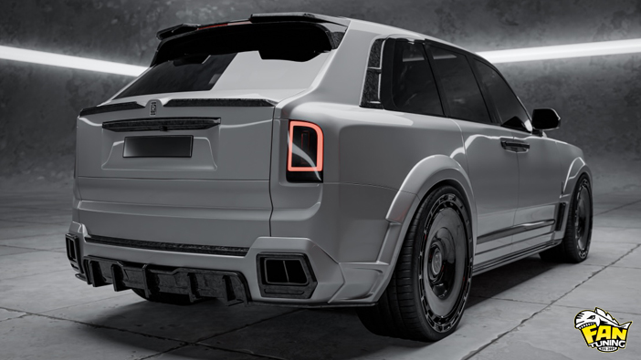 Аэродинамический обвес RD на Роллс-Ройс (Rolls-Royce) Cullinan рестайлинг 2024 модельного года