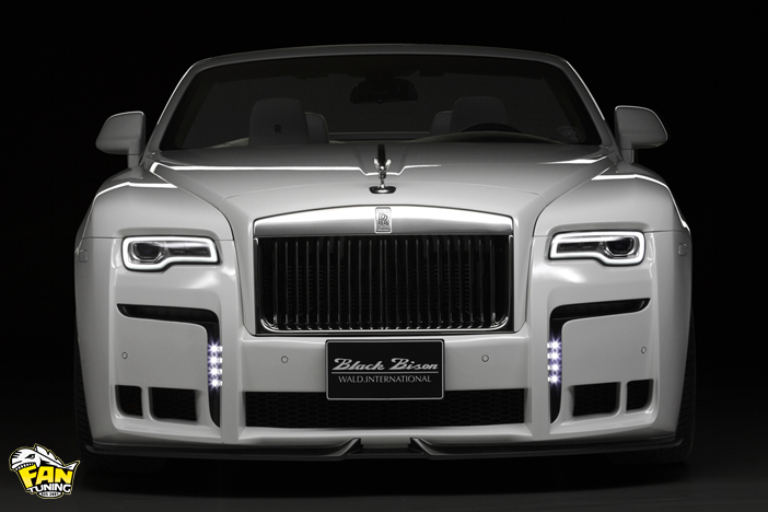 Аэродинамический обвес Black Bison от японского тюнинг-ателье WALD на Роллс Ройс (Rolls Royce) Dawn