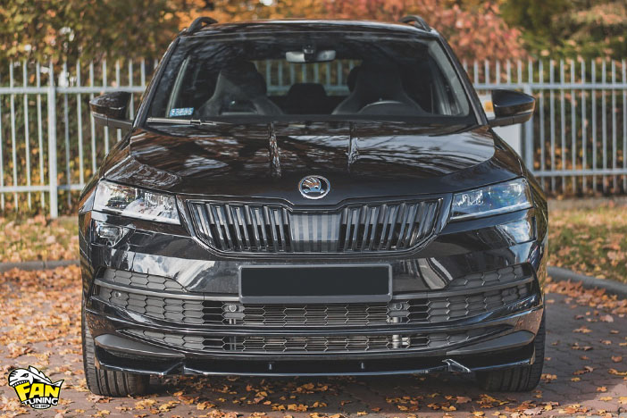 Аэродинамический обвес на Шкоду Карог (Skoda Karoq)